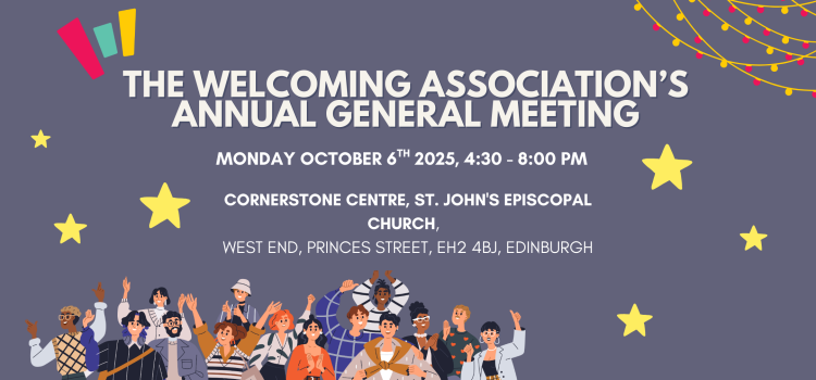 You’re invited: The Welcoming Association’s Annual General Meeting 2025